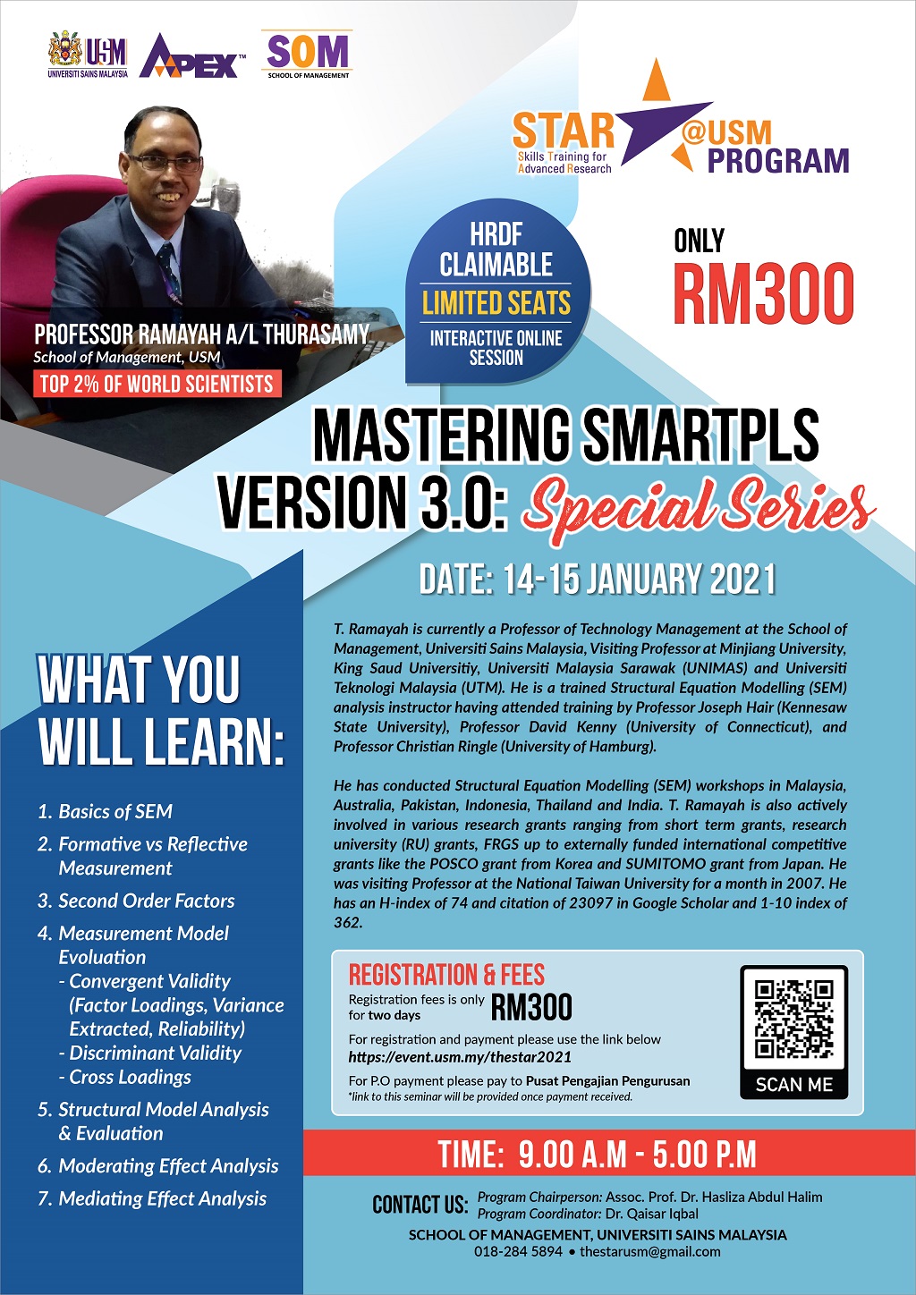 Poster Mastering SMARTPLS Version 3